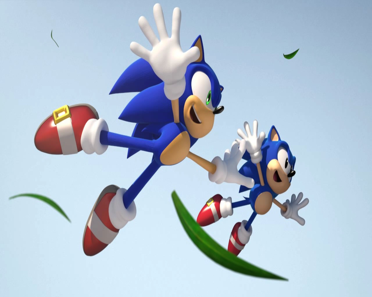 every sonic generations model